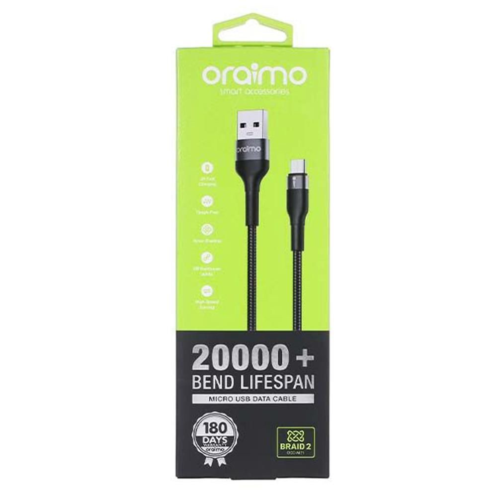 Buy Oraimo Data Cable Solid Usb To Micro Piece Online In Bahrain