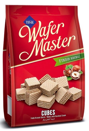 Buy Time Wafer Master Cubes Hazelnut Pouch 200g Online In Bahrain