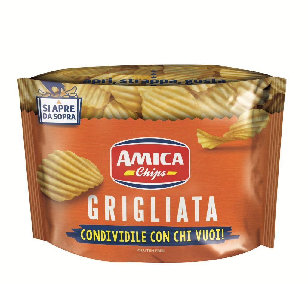 Buy Amica Chips Posh Pop Grigliata Chips 135g Online In Kuwait