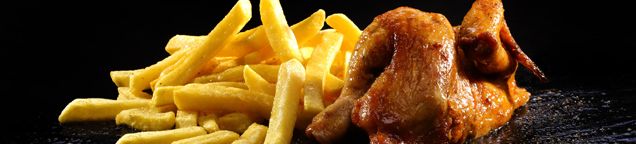 Halbes Hähnchen