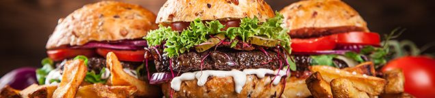 Burger Menüs