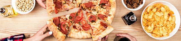 Pizza Amerika - 44x33cm