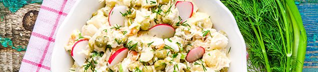 Salate Blech