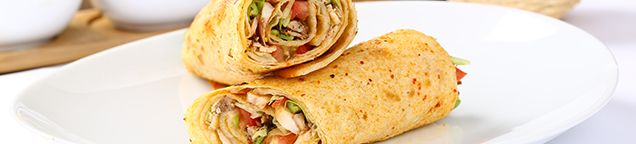 Vegetarisch-Dürümrolle