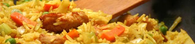 Indische Reisgerichte