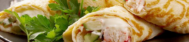 Salzige Crepes