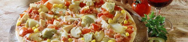 Amerikanische Pizza