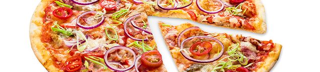 Fleisch-Pizza