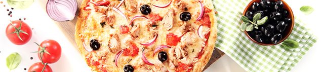 Fisch-Pizza Ø 26 cm