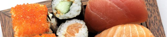 Sushi-Menüs