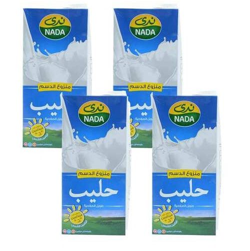 Buy Nada Skimmed Milk L Free Online In Jordan Talabat Jordan