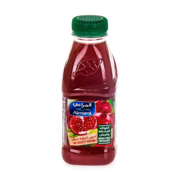 Buy Almarai No Sugar Added Mixed Fruit Pomegranate Juice 200ml Online