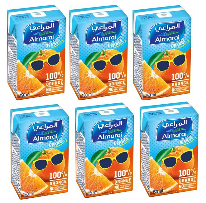 Buy Almarai Uht Orange Mixed Fruit Juice Tetra Pack X Ml