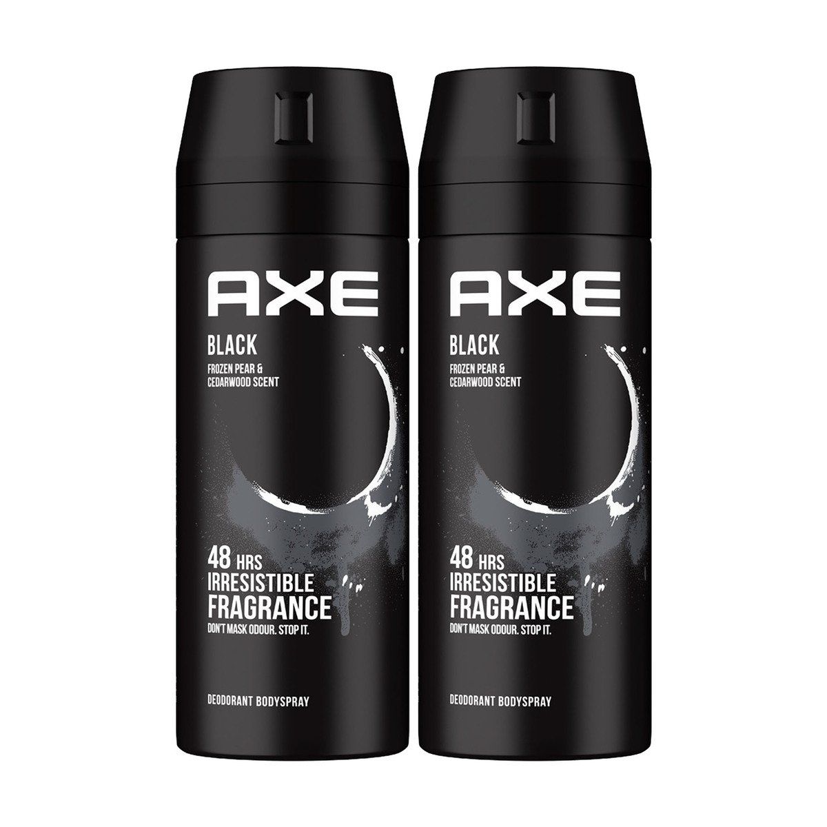 Buy Axe Black Frozen Pear Cedarwood Deodorant Body Spray Scent Value