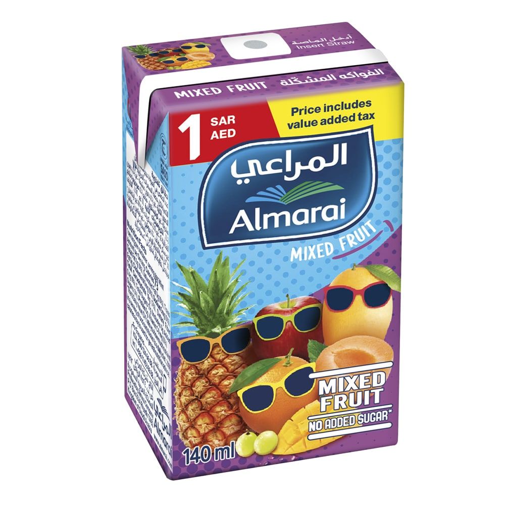 Buy Almarai Mixed Fruit Nectar Juice 140ml Online In Bahrain Talabat