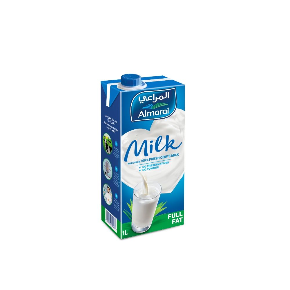 Buy Almarai Uht Milk Full Fat With Vitamins L Online In Uae Talabat Uae