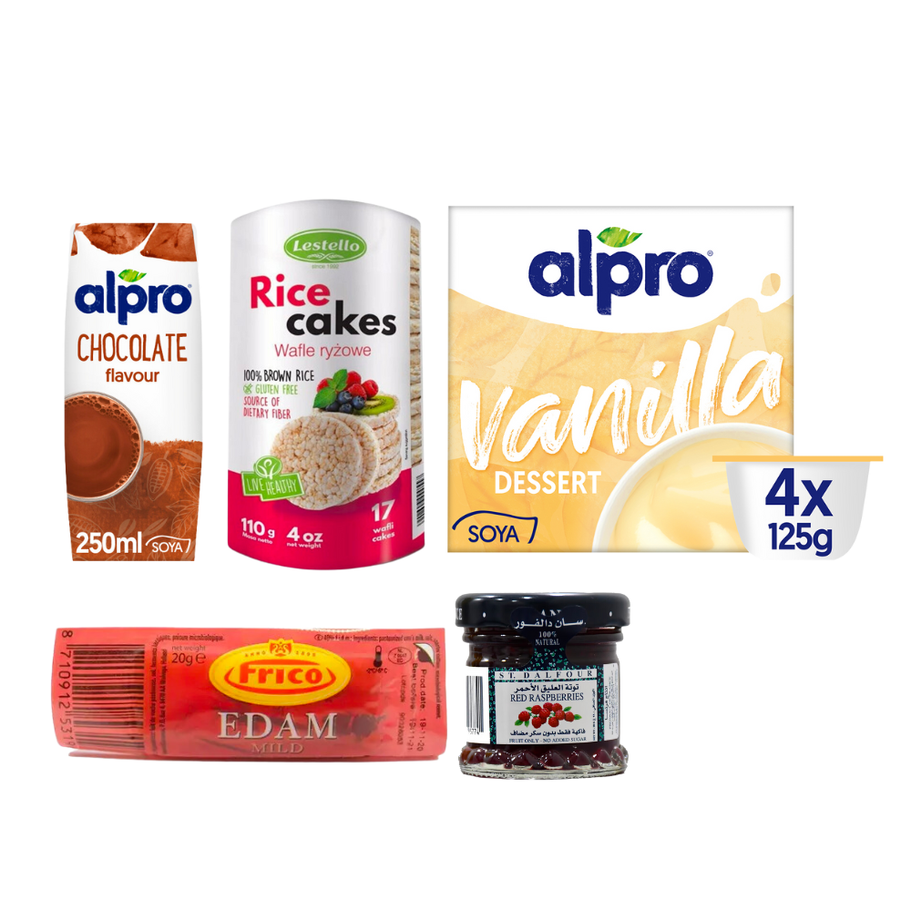 Buy Alpro Soya Vanilla Dessert 4x125g Alpro Chocolate Soya Drink