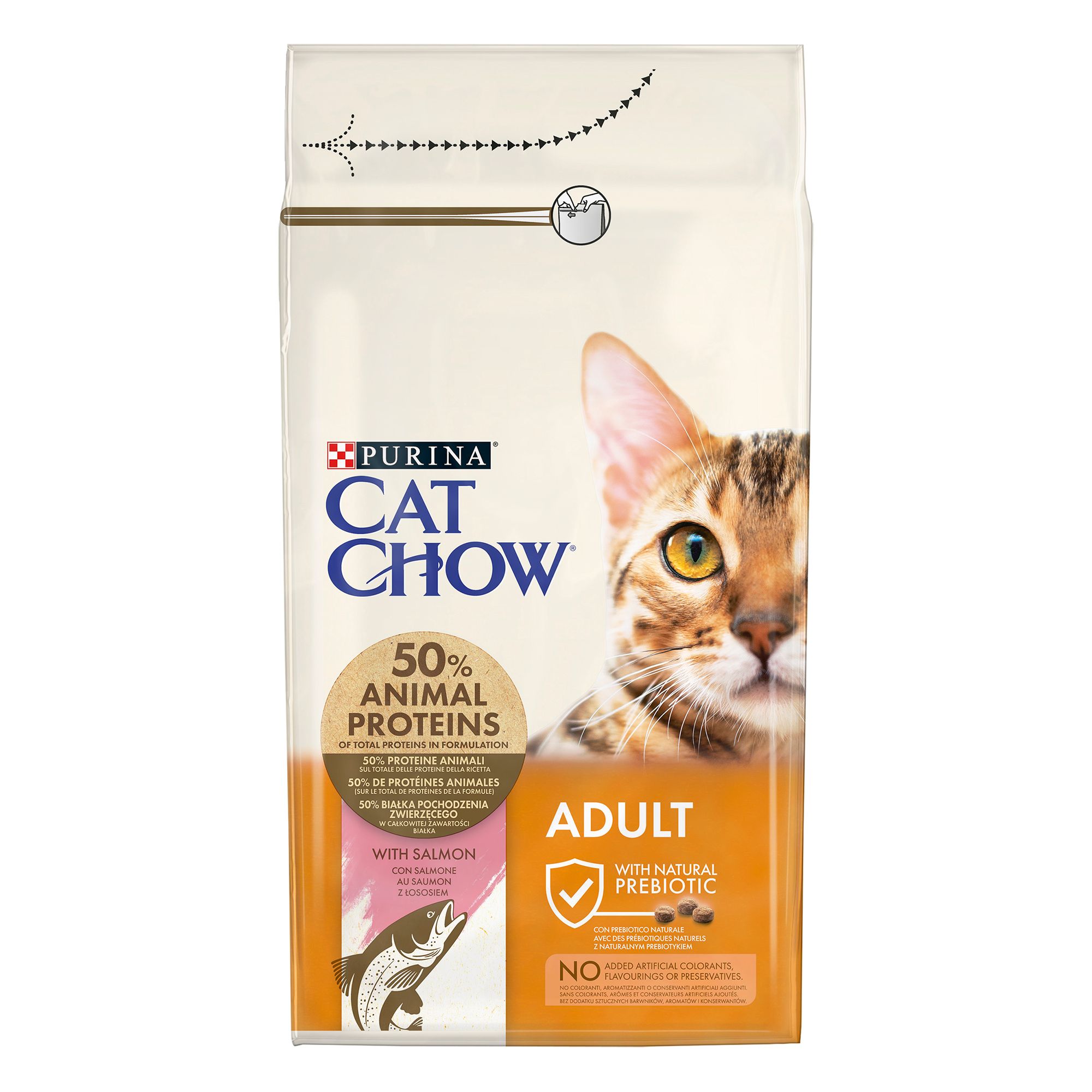 Buy Purina Cat Chow Adult With Naturium Rich In Salmon Dry Cat Food