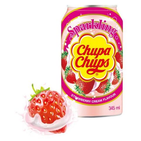 Limonáda Chupa Chups Strawberry | 345 ml