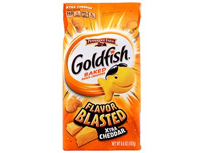 Buy Pepperidge Farm Goldfish Xtra Cheddar Cheese Crackers, 187g Online ...