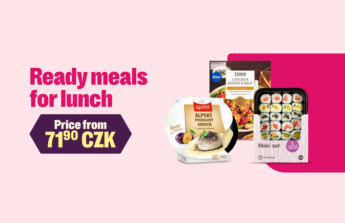 Ready meals for lunch