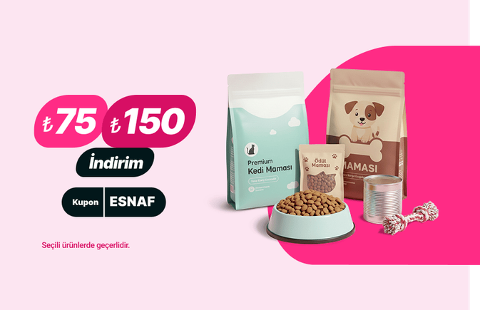 ESNAF kupon kodu ile seçili Marketler ve Mağazalarda indirim!