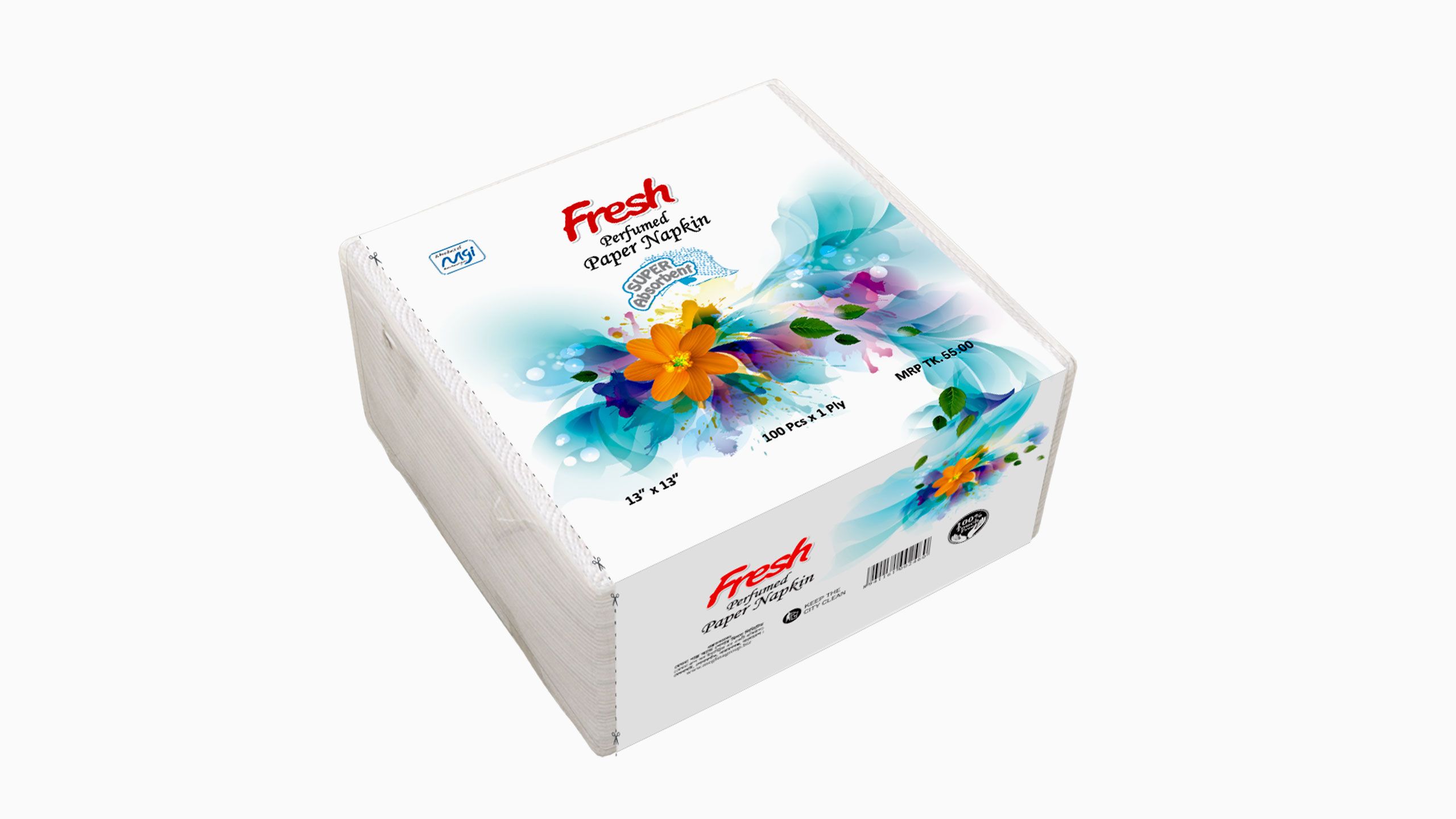 Fresh Paper Napkin Perfumed 1 Piece