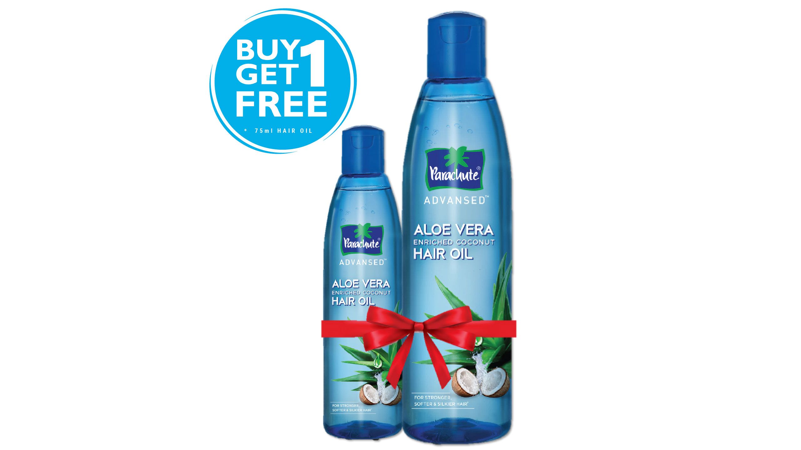 Buy Parachute Hair Oil Advansed Aloe Vera Enriched Coconut 250 ml (75 ml Hair Oil Free) from Pandamart - Mirpur 02 online Buy Parachute Hair Oil Advansed Aloe Vera Enriched Coconut 250 ml (75 ml Hair Oil Free) from Pandamart - Mirpur 02 online