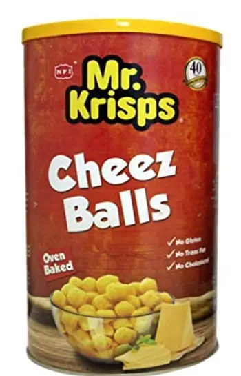 Mr. Krisps Cheese Ball Canister 80G
