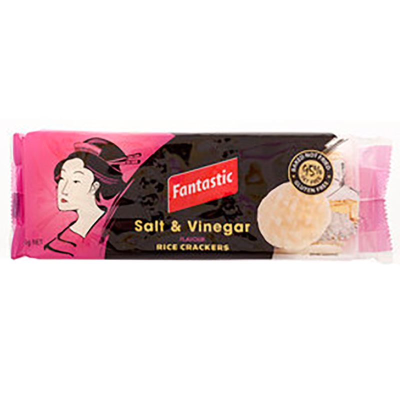 Buy Fantastic Salt & Vinegar Rice Crackers 100 g Online in Bahrain