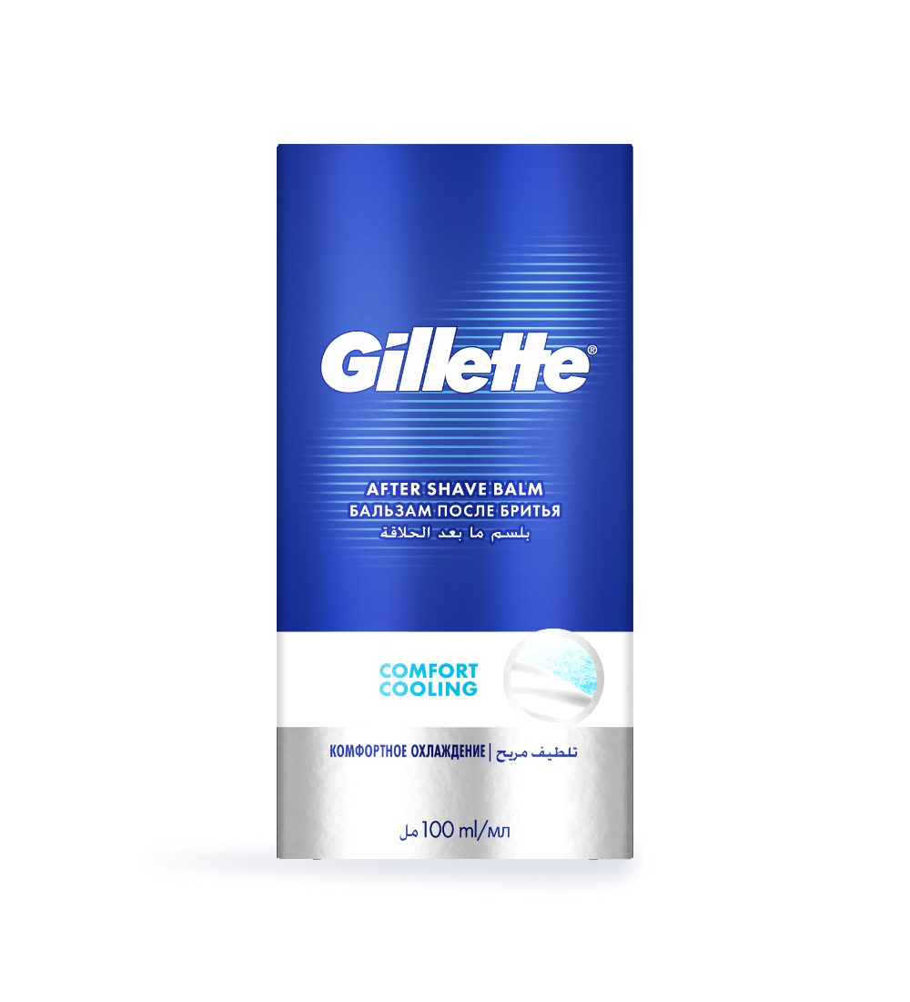 Buy Gillette After Shave Balm Cooling 100ml Online in Bahrain Talabat