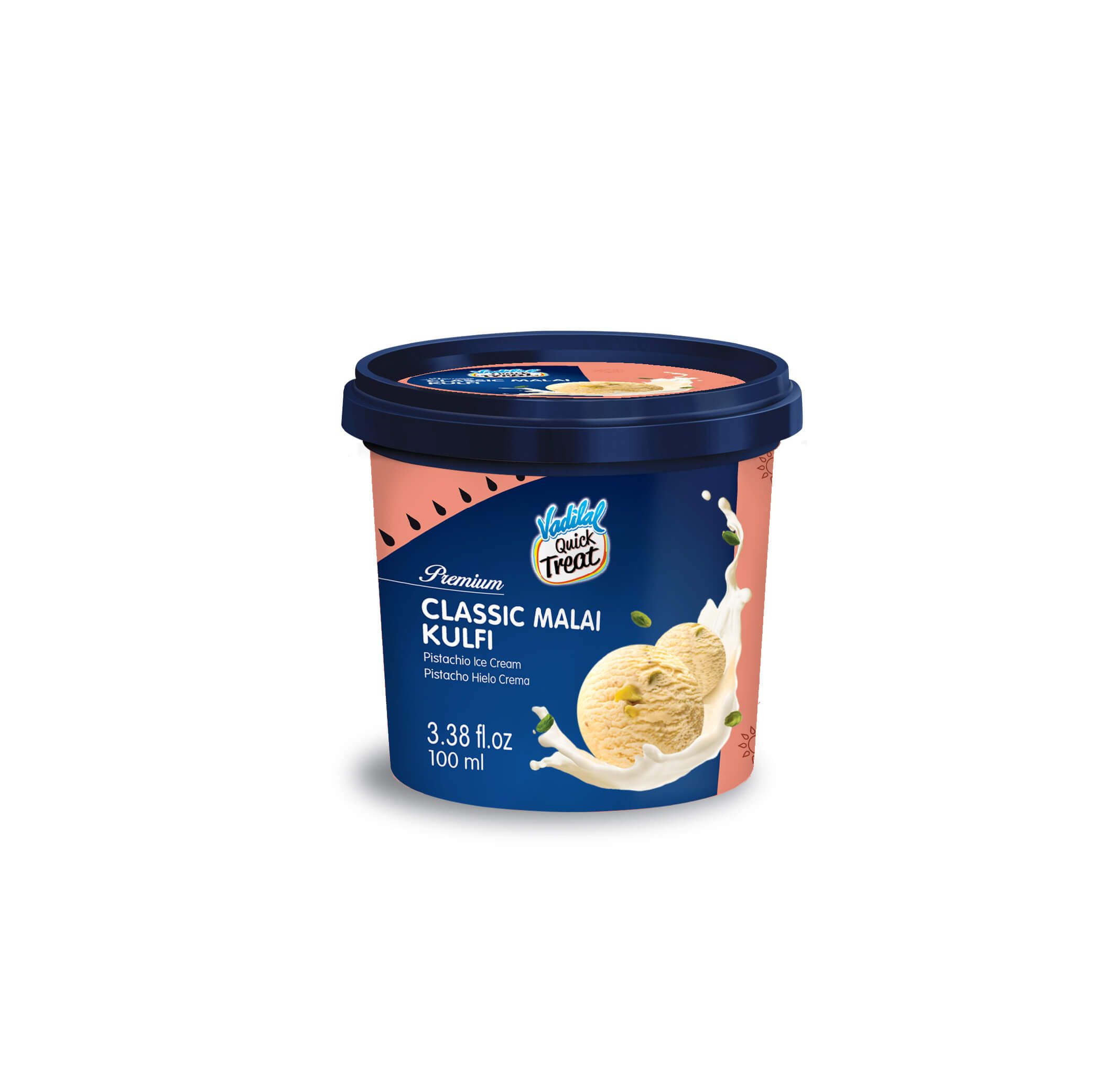 Buy Vadilal Classic Malai Kulfi Ice Cream 100 ml Online in Bahrain