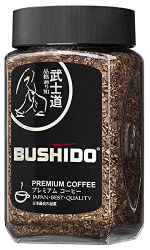Buy Bushido Japanese Premium Instant Black Coffee Katana 100g Online in ...