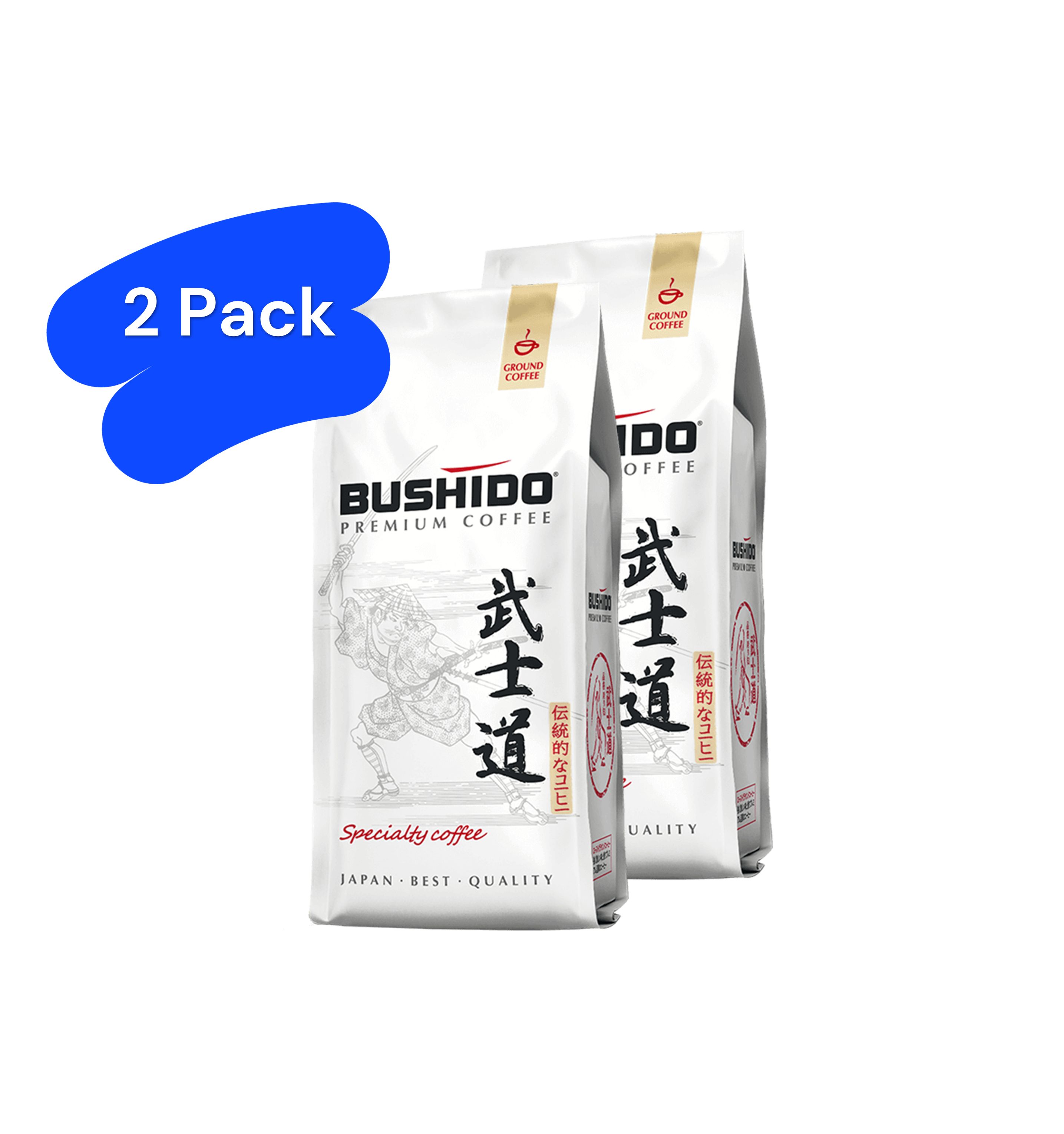 Buy Bushido Speciality Ground Coffee 227g x2 Online in Bahrain ...