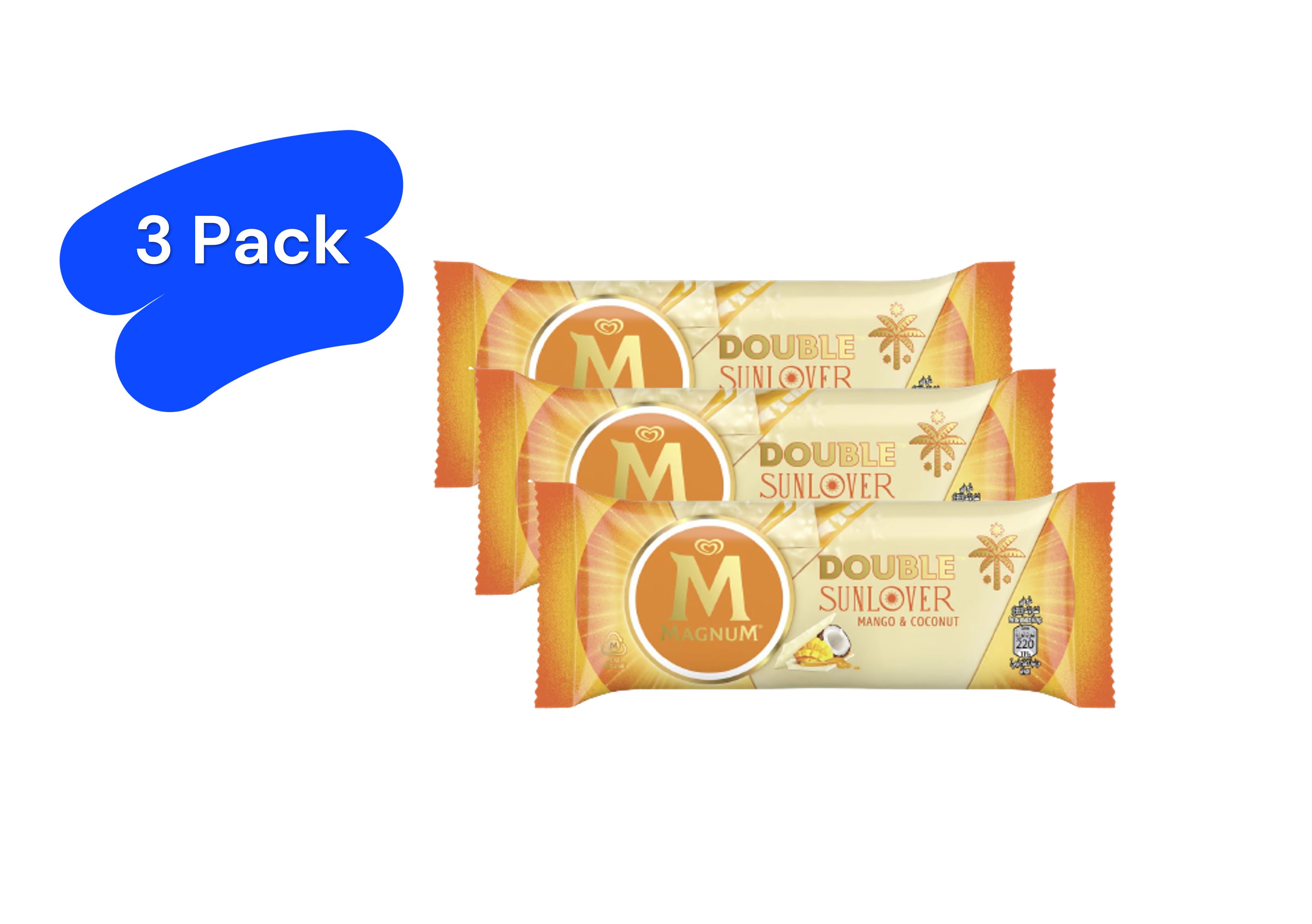 Buy Magnum Double Sunlover 85mlx3 Online In Bahrain 