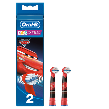 اورال بي رؤوس بديلة لفرشاة الاسنان  كارز/ميكي ماوس ستيجز باور قطعتين