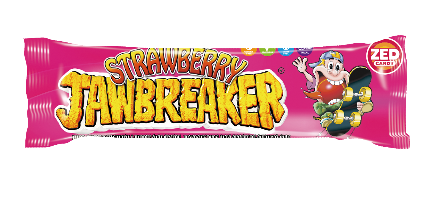 Buy Zed Candy Strawberry Jawbreaker 41.3G Online in Egypt | Talabat Egypt