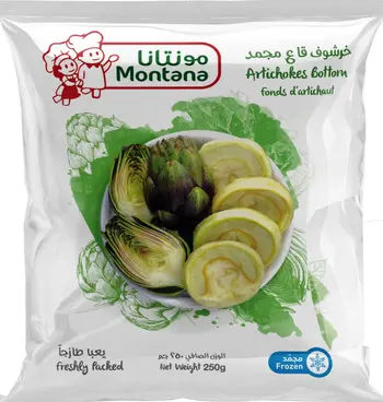 Montana Frozen Artichokes Bottom 400g