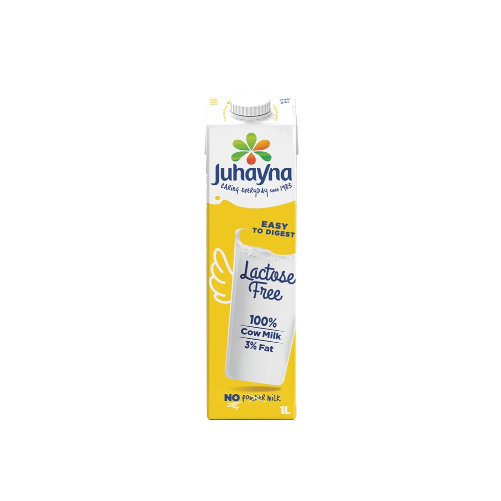 Buy Juhayna 3 Fat UHT Milk Lactose Free, 1L Online in Egypt Talabat Egypt