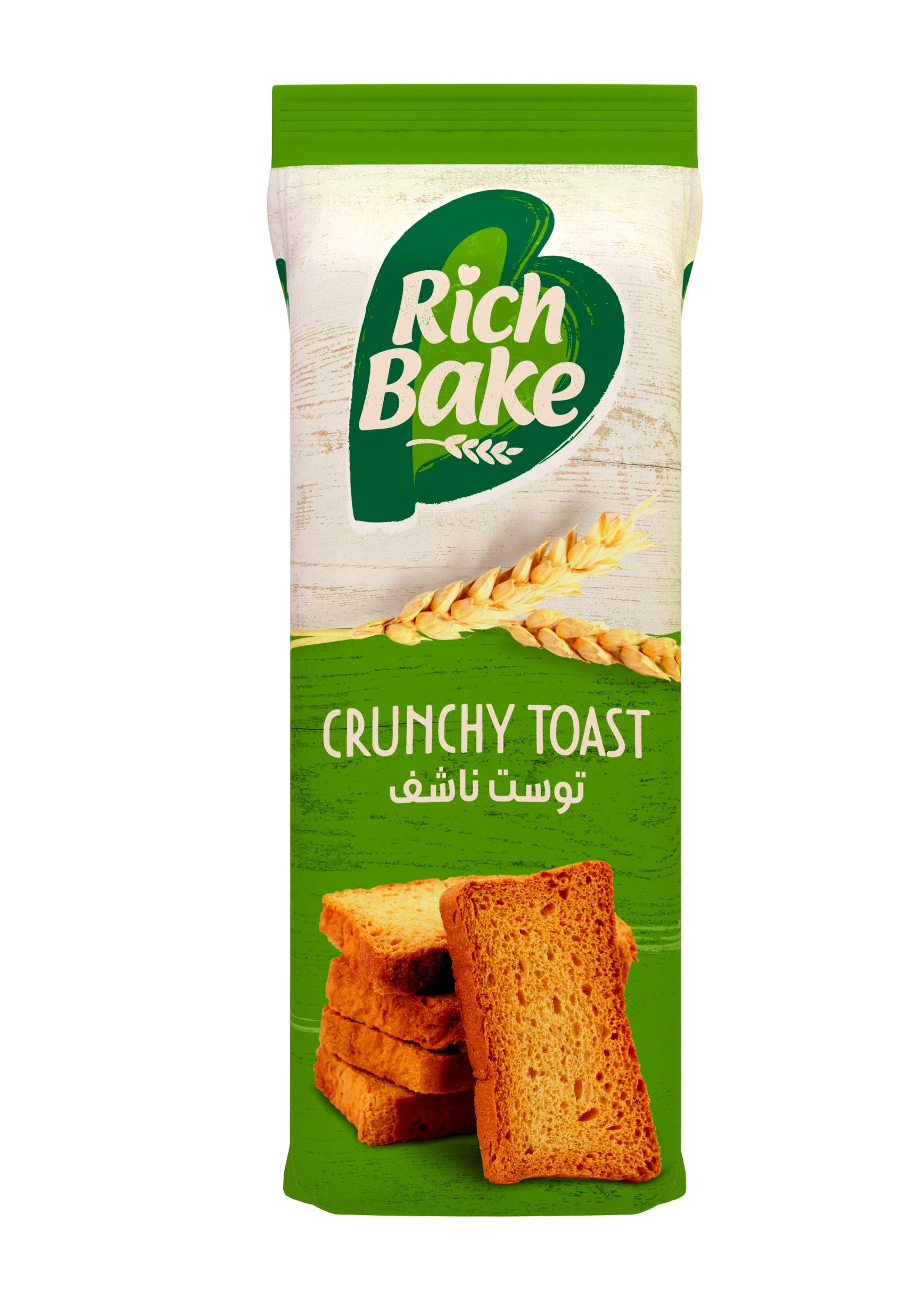 Buy Rich Bake Plain Crunchy Toast - 170 Gm Online in Egypt | Talabat Egypt