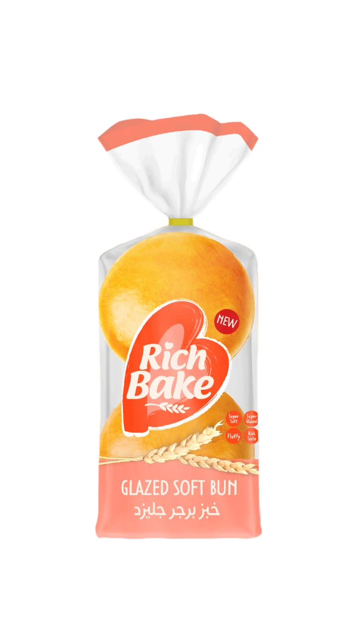Buy Rich Bake Glazed Soft Bun, 4 Pieces Online in Egypt Talabat Egypt