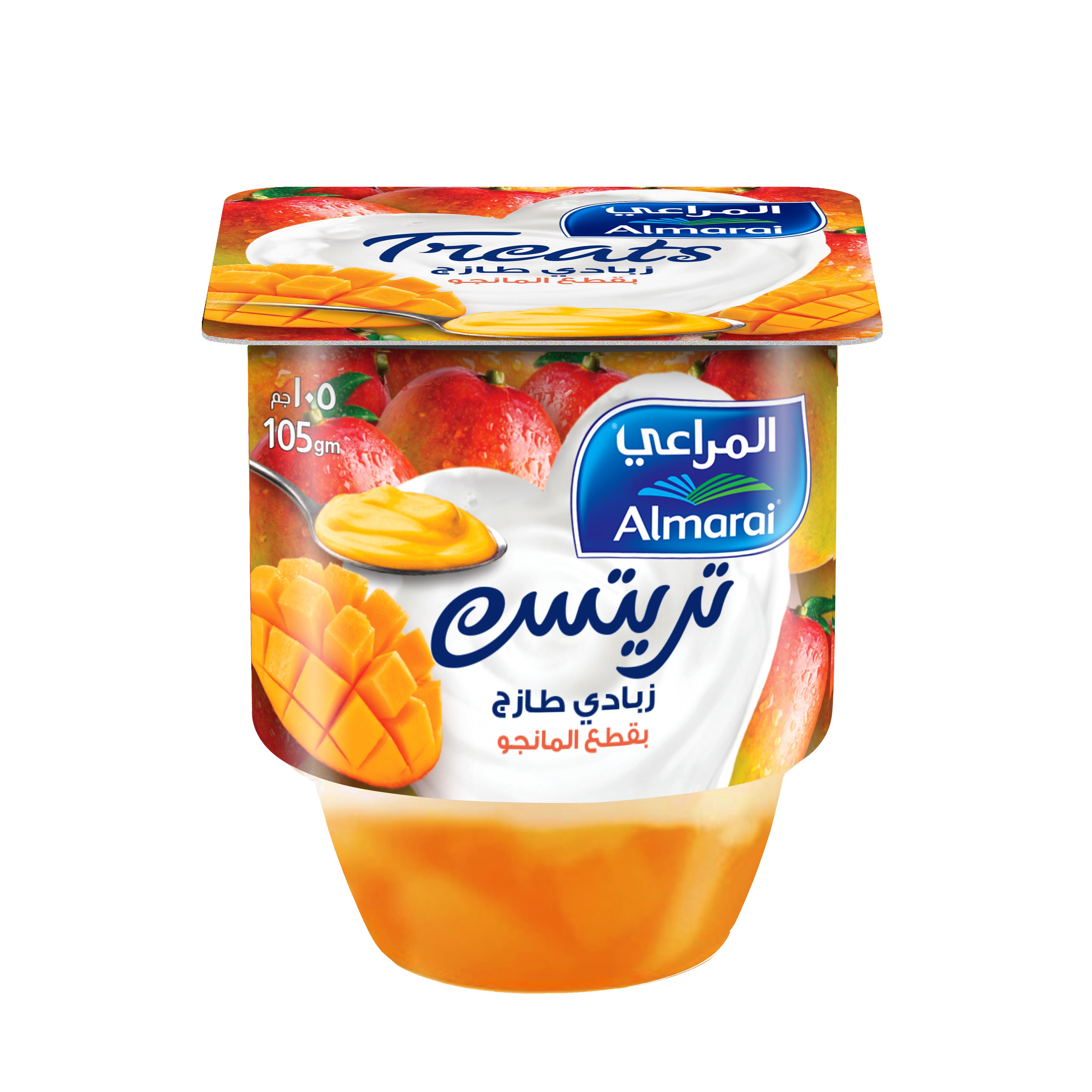 Buy Almarai Treats Yogurt Mango 105 Gm Online in Egypt | Talabat Egypt