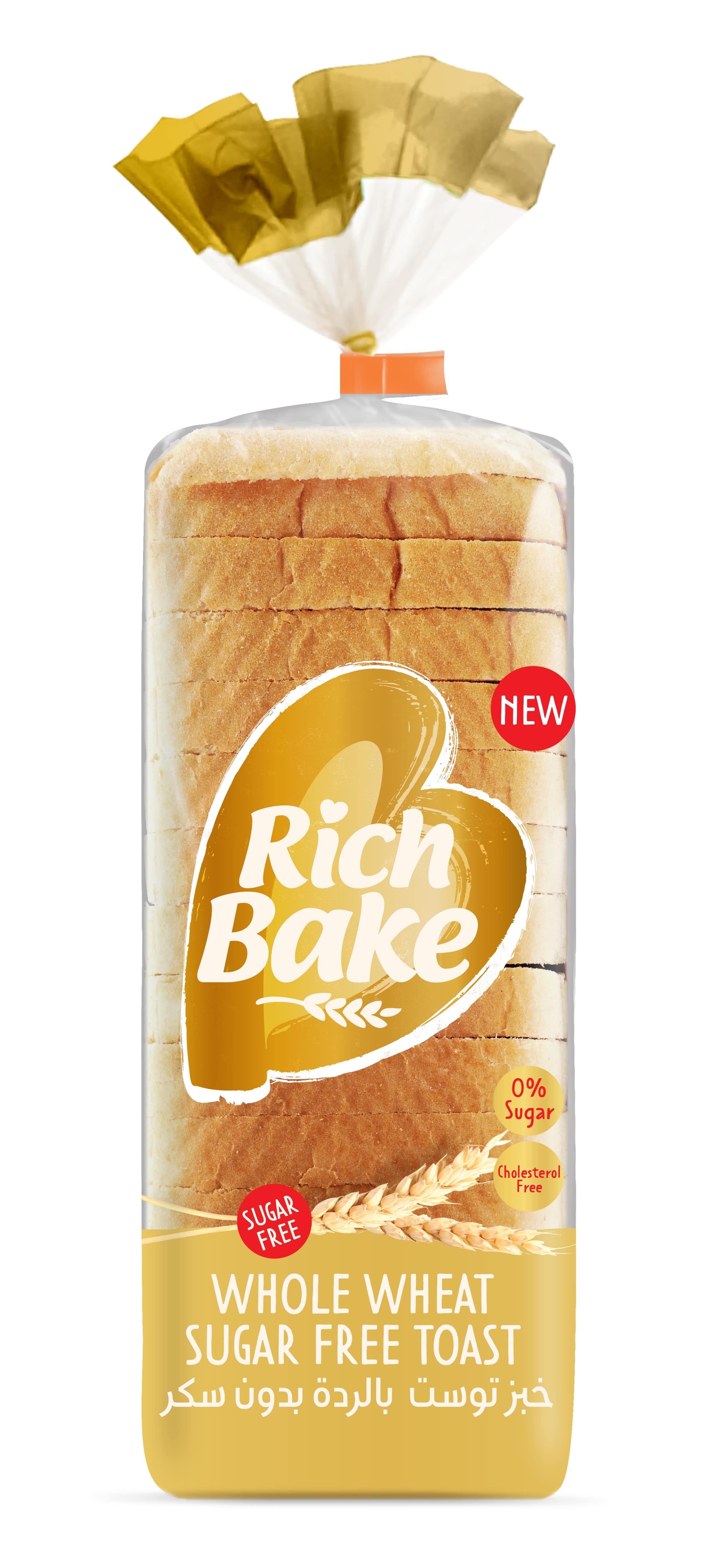 Buy Rich Bake Toast Whole Wheat Sugar Free 500 Gm Online in Egypt ...