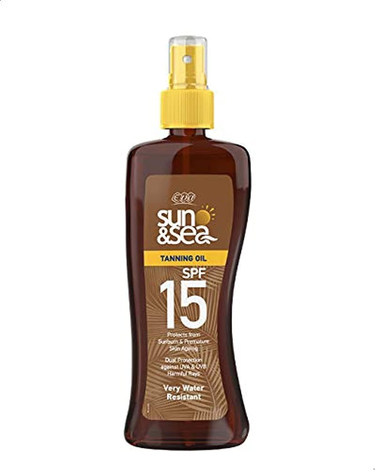 Buy Eva Sun And Sea Tanning Oil With Spf 15+ 200 Ml Online in Egypt Talabat Egypt