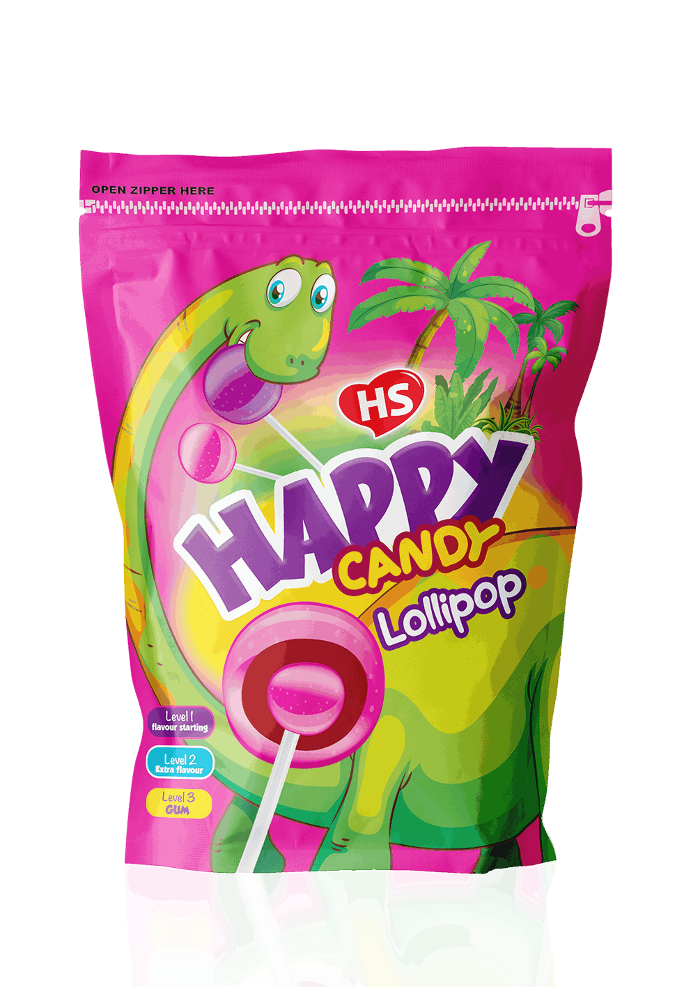 Buy Kamara Happy Lollipop with Fruits & Gum, 24 Pieces Online in Egypt ...