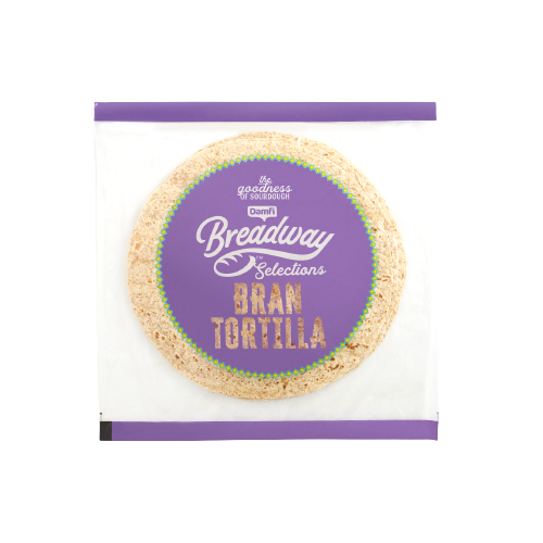 Buy Breadway Large Wheat Bran Tortilla Bread 450 G Online in Egypt