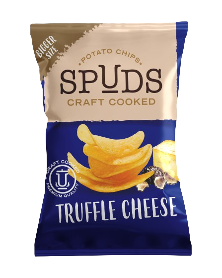 Buy Spuds Craft Cooked Truffle Cheese Potato Chips, 40-50g Online in ...