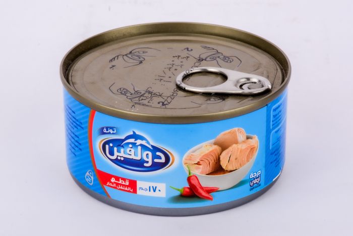 Buy Dolphin Tuna Chunks Spicy Easy Open 170 gm Online in Egypt ...