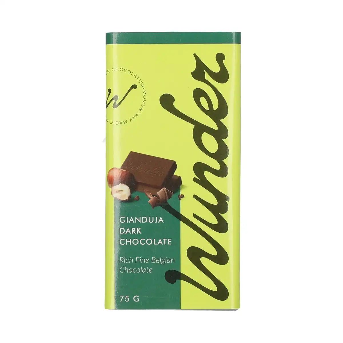Buy Wunder belgian Dark chocolate with hazelnut paste 30 Gm Online in ...