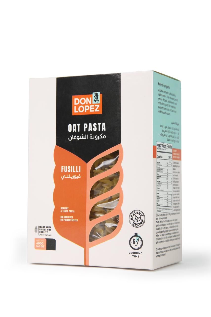 Buy Don Lopez Fusilli Oat Pasta 400g Gm Online In Egypt Talabat Egypt